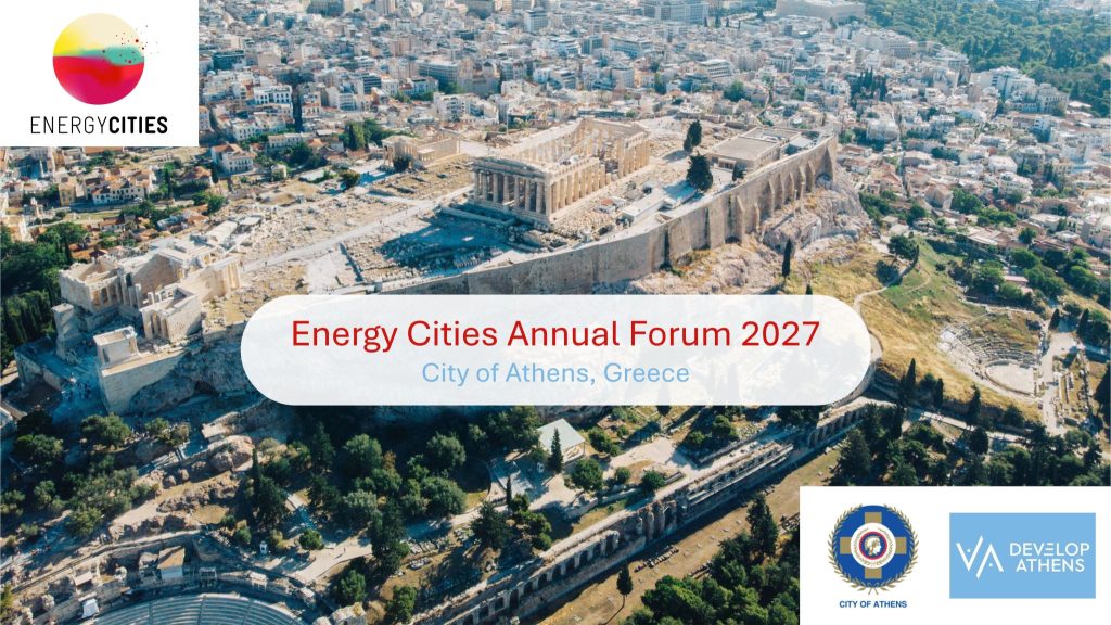 Εικαστικό Energy Cities Annual Forum 2027